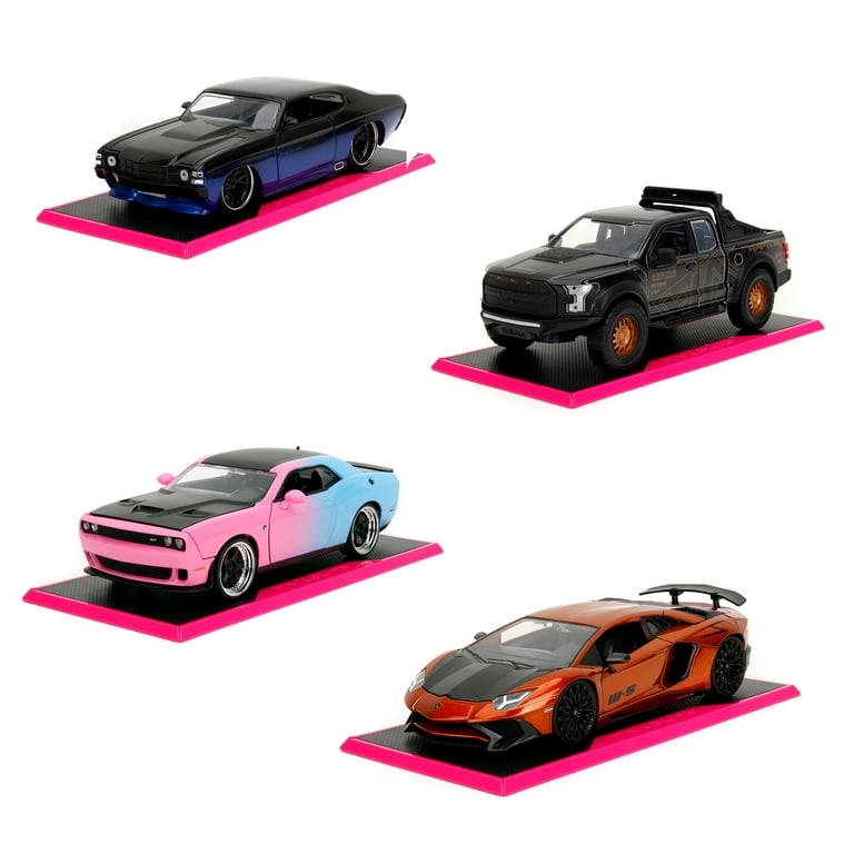 Jada Toys Pink Slips 1:24 Die Cast Car Assortment Model Jada Toys Pink Slips 1:24 Die Cast Car Assortment Model