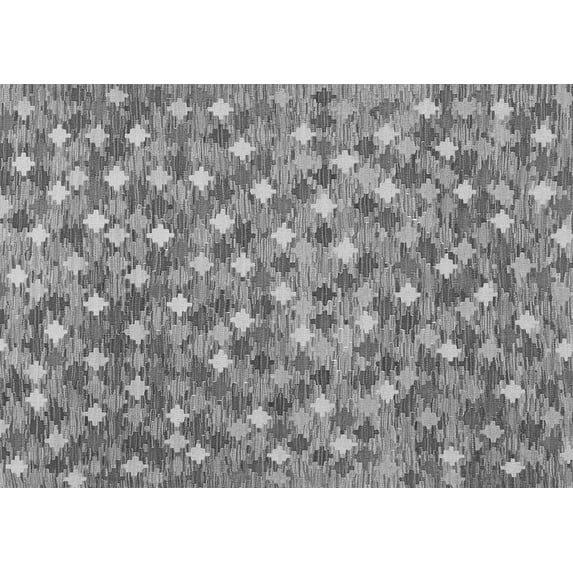 Ahgly Company Indoor Rectangle Southwestern Gray Country Area Rugs, 5' x 8'