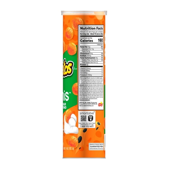Cheetos Minis Cheddar Jalapeno Flavored Puffed Snacks 3.63 oz - Pack of 1