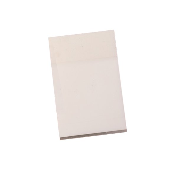 Dadiaei Transparent Sticky Notes Pad, Clear Sticky Notes for pads Message Reminder, Waterproof self-Adhesive Translucent Sticky Notes, 1 Pack 50 Sheets (2.99 x 1.97 x 0.2 In)