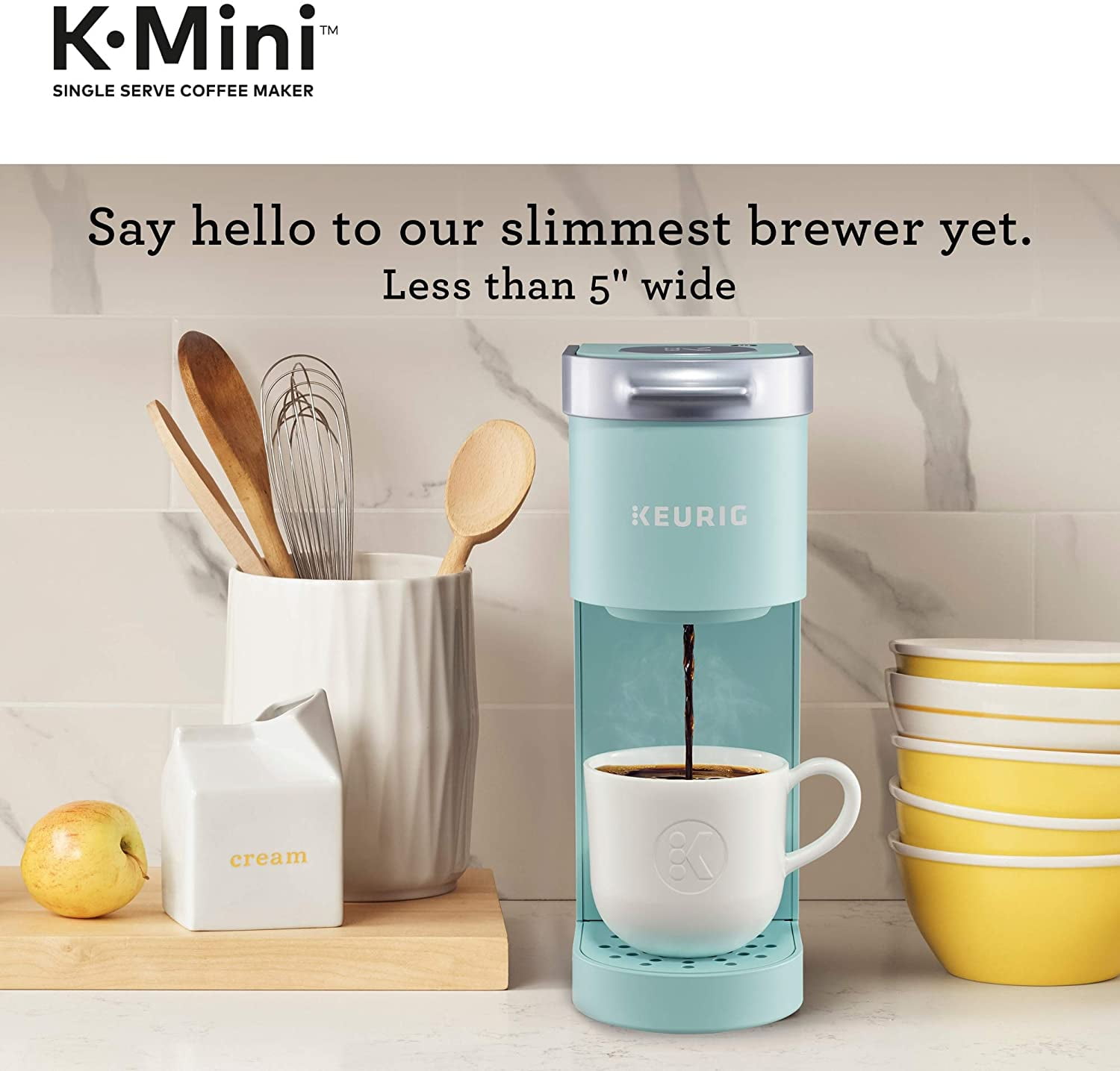 Keurig K-Mini Single Serve Coffee Maker, Oasis