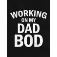 thumbnail image 2 of It's Not a Dad Bod, It's a Father Figure Shirt - Funny Father's Day Gift for Dad - Humorous Men's T-Shirt - Black 5X-Large - Great Birthday, Christmas, or Father's Day Present, 2 of 5