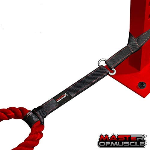 Master of Muscle Battle Rope Anchor Strap Kit - Exercise Training 