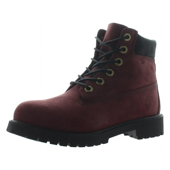 Timberland Premium 6 Inch Waterproof Mens Shoes Size 5, Color: Burgundy