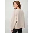 thumbnail image 2 of Ellos Plus Size Open Drape Front Boxy Jacket, 2 of 4