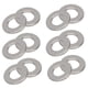 thumbnail image 1 of 1000 piezas 304 arandela de acero inoxidable arandela plana junta de metal arandela plana M8 ANGGREK Otros, 1 of 8