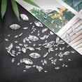 thumbnail image 4 of PH Pandahall 100pcs 6 Sizes Horse Eye Shaped Clear Cubic Zirconia Stone Loose Faceted Pointed Back Cabochons for Earring Bracelet Pendants Jewelry DIY Craft Making, 4/5/6/7/10/16mm 6 Sizes Clear, 4 of 9