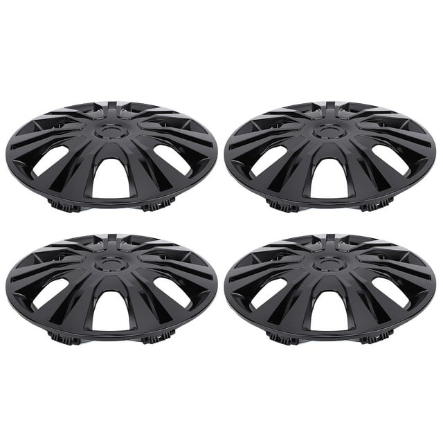 Enjoliveur de Moyeu de Roue, 16 Pouces Remplacement Universel en ABS pour Voitures Camions SUV 4 Pcs