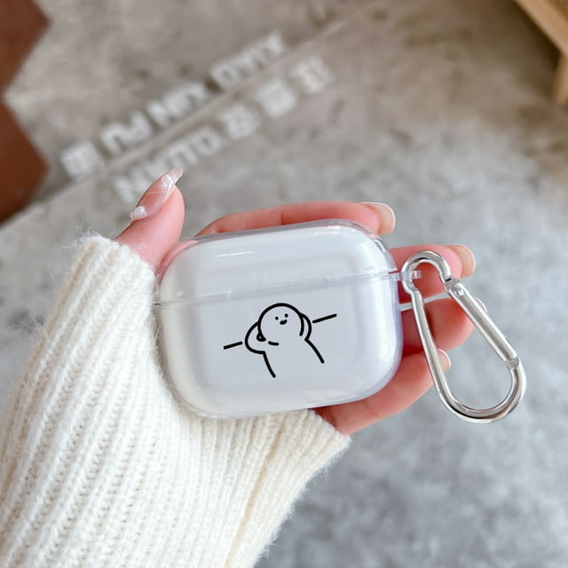Matchman Cartoon Silicon Case For Apple Airpods 1 or 2 Shockproof Cover For AirPods 3 Pro Pro2 Transparent Earphone Protector FJH