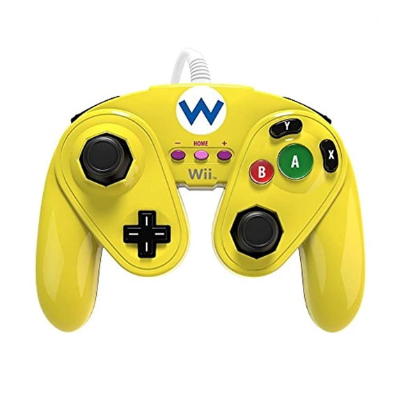 Restored PDP Wired Fight Pad for Wii U - Wario [Nintendo Wii] (Refurbished)