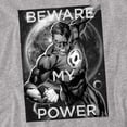thumbnail image 2 of DC Comics T-Shirt Power Unisex Graphic Tee For Men & Women Athletic Heather&nbsp;, 2 of 7