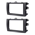thumbnail image 1 of 4x 2din Radio de coche Fascia estéreo Dash Kit reproductor de Audio para 2008-2010 Corolla Radio estéreo marco de Dvd, 1 of 5