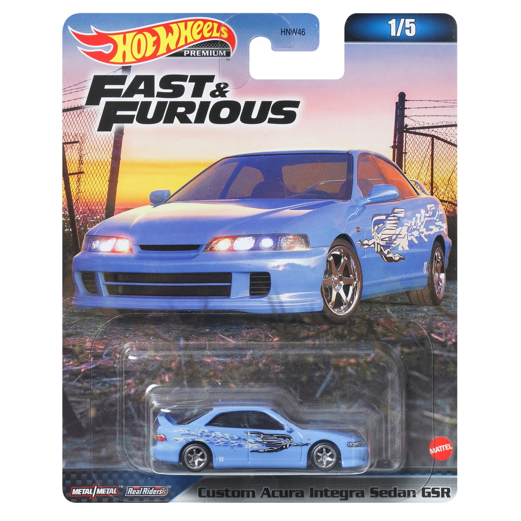 Hot Wheels Cars, Premium Fast & Furious Car for Adult Collectors