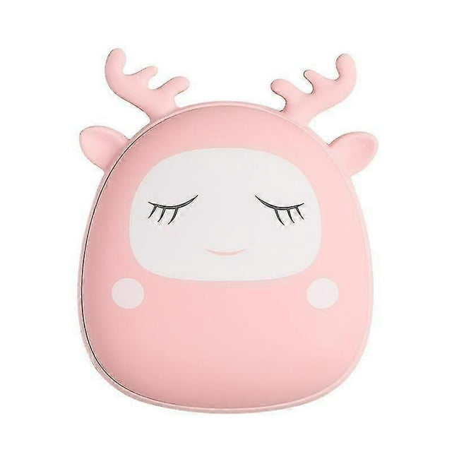 Elf Hand Warmer Power Bank Usb Cartoon Mini Portable Power Bank