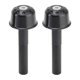 thumbnail image 2 of Contrapesos de manillar CNC negros para Kawasaki Vulcan S 650 Z650RS Z900RS, 2 of 14