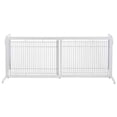thumbnail image 2 of Richell Freestanding Dog Gate, Brown, 47.20"L x 23.60"W x 27"H, 2 of 2