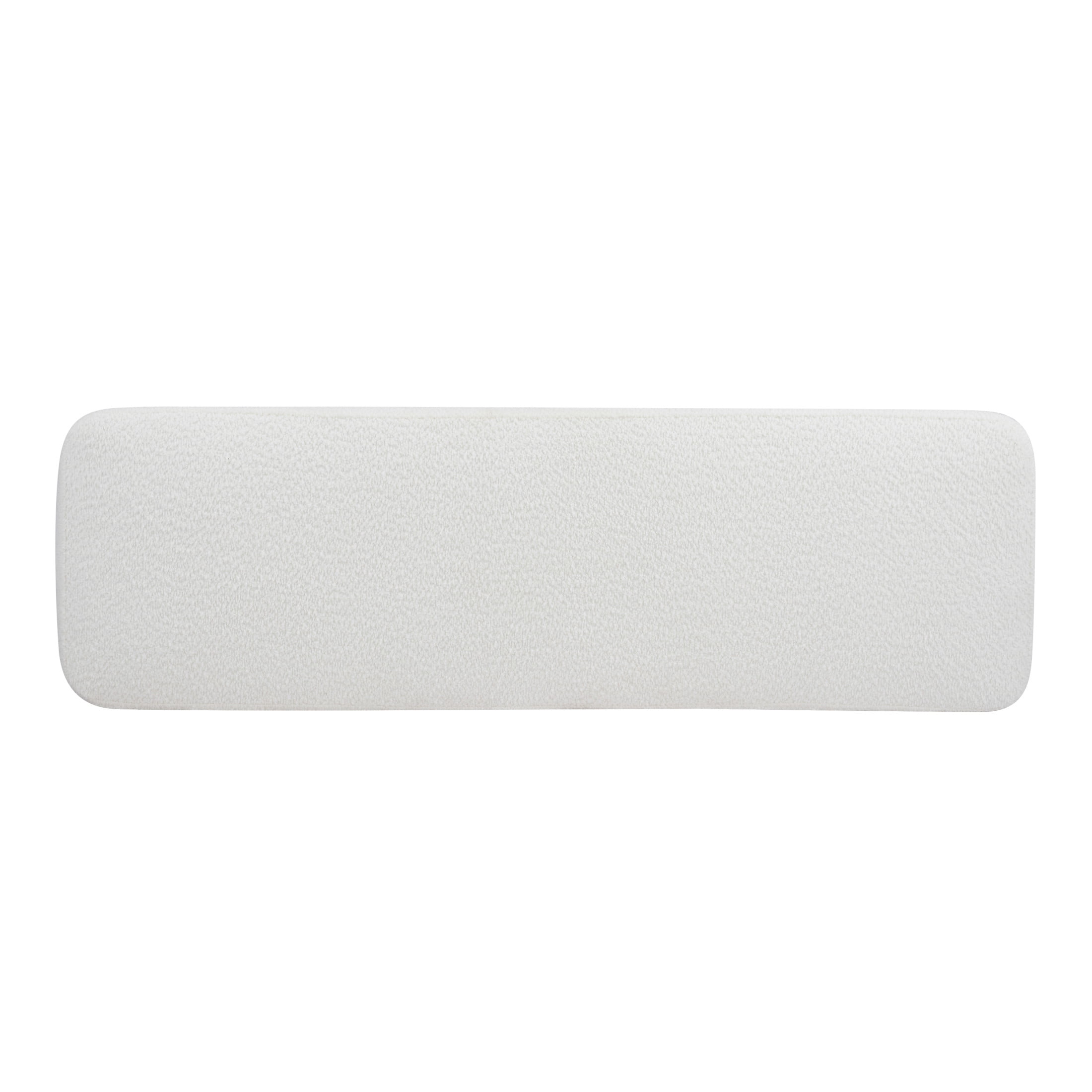 Christopher Knight Home 55" Modern Farmhouse Chenille Upholstered Bench with Rubberwood Legs, Beige