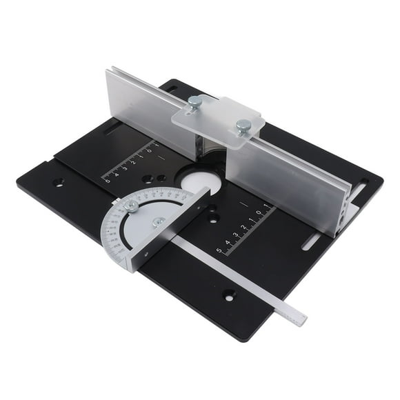 Router Table Insert Plate,Router Table Insert Board Milling Trimming Machine Insert Plate Adjustable Router Table Insert Board Compact and Lightweight