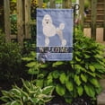 thumbnail image 2 of Miniature Poodle Welcome Garden Flag, 2 of 3