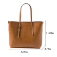 thumbnail image 3 of Coofit Sac à Main Épaule Mode Grande Capacité Sac Fourre-Tout Sac à Main, 3 of 10