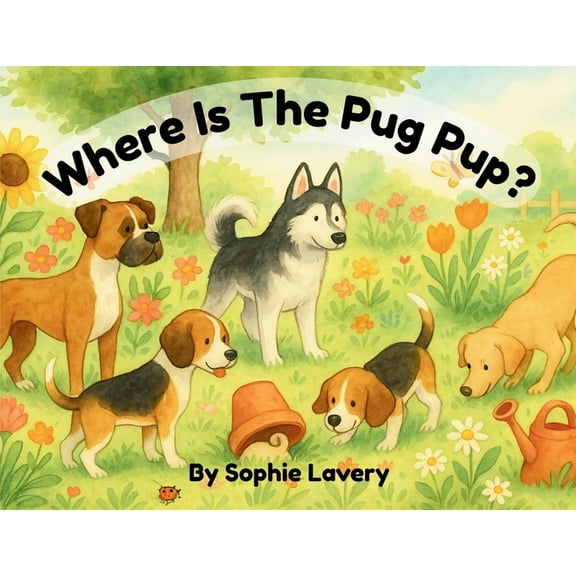 Where Is The Pug Pup?, (Paperback)