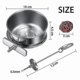 thumbnail image 4 of 5pack Stainless Steel Bird Feeder Set-parrot Feeding Dish Cups, 4 of 5