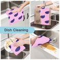 thumbnail image 2 of Double Dark Pattern Dish Towels 6 Pack Kitchen Cleaning Dish Cloths Absorbent Reuseable Cleaning Cloths 11'' x 11'', 2 of 9
