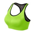 thumbnail image 5 of Matchstick Women's Wirefree Padded Racerback Sports Bra for Yoga Workout Gym Activewear, 5 of 9