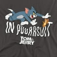 thumbnail image 3 of Tom And Jerry Movie In Pursuit Kids T Shirt (2) for Youth Toddler Boys and Girls, Charcoal, 3 of 5