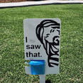 thumbnail image 2 of Character Sign with Bag Holder, Dog Lawn Sign, Please Clean Up After Your Pet, 2 of 8