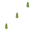thumbnail image 2 of Cateissary 20 bolsas de decoración para árboles de gatos, hojas de sandía simuladas para arreglos florales de apariencia natural, materiales, Type1 NO1, 2 of 6