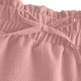 thumbnail image 6 of Women's Summer High Waisted Tiered Midi Skirt Elastic Waist A-Line Ruffle Hem Flowy Swing Skirt Casual Boho Lightweight Breathable Beach Vacation Daily Wear, 6 of 7