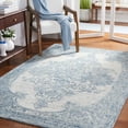 thumbnail image 2 of SAFAVIEH Metro Gertrude Medallion Area Rug, Blue/Ivory, 3' x 5', 2 of 8