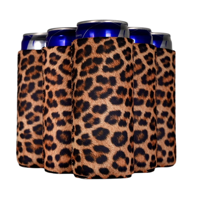 MAMA Leopard Print Can Cooler, Tumbler or Water Bottle