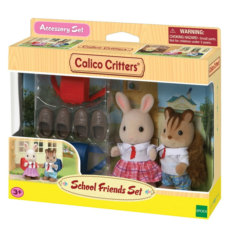 Calico critters school cheap friends set