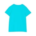 thumbnail image 3 of MeetoTime Kids Short Sleeve Tops Summer Casual Round Neck Solid Color T-Shirt Tee for Boys Girls 3-14Years, 3 of 5