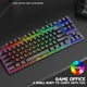 thumbnail image 5 of Teclado con retroiluminación LED con cable 87 teclas PC Teclados mecánicos iluminados FleinngHoz JD716298253, 5 of 6