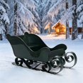 thumbnail image 7 of Christmas Sleigh Ornament,Mini Sled Decoration,Plastic Santa Sleigh Sculpture,Xmas Miniature Sleigh,Desktop Santa Sleigh Ornament for Christmas Decoration Tabletop Shelf Decor, 7 of 7