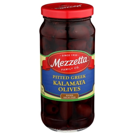 (Pack of 6) Mezzetta Kalamata Olive Pitted 9.5 Oz