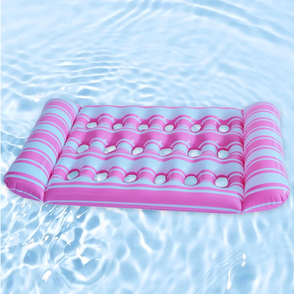 Colchón de aire flotante inflable en forma de agua... - Grandado