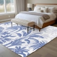 thumbnail image 5 of 6x9 Area Rugs for Living Room, Palm Trees Non Slip Area Rugs for Kitchen Bedroom Entryway, Blue Tropical Plants Summer Forest Scenery Washable Carpet Runner Rug Floor Mats for Bedroom Home Decor, 5 of 9