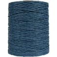 thumbnail image 1 of Xiao Hua Hilo de algodón natural azul marino para tejer a crochet, ideal para sombreros de verano, bolsos de playa, crochet, paja de crochet, materiales de tejido, 280 metros (306 yardas), 1 of 5