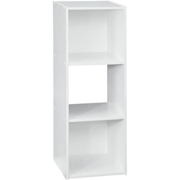 Furinno 11003wh 3 Tier Open Shelf, White Open 3 Shelf Bookcase