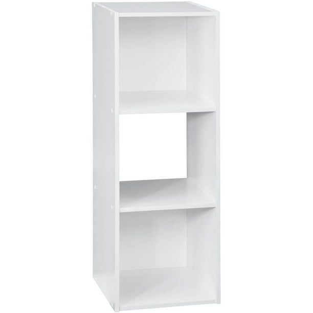3 Cube Cubical Organizer Storage White, Closetmaid Cube Storage Bins
