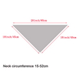 thumbnail image 2 of 2 Pack Bavoirs Triangulaires Réversibles Bandana pour Chien Halloween Accessoires, 2 of 5