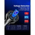 thumbnail image 2 of Chargeur Rapide pour Voiture avec Affichage LED 4 Ports USB 3.1A, 2 of 5