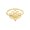 Gold, variant on Sun Ring For Women Copper Electroplated Jewelry With Frost Wind Diamond Design Simple Sun Ring European Designs
