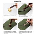 thumbnail image 5 of Wedding Wax Seal Stamp Butterfly Stamp 0.98'' Vintage Wax Replacement Brass Head with Wood Handle Sealing for Wedding Invitation Envelope Decoration Bridal Shower Stamper, 5 of 9