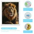 thumbnail image 3 of Diamond Art Kits for Adults, Lion Majestic Mane Gaze 5D Diamond Painting Kits for Adults Beginners, DIY Full Drill Diamond Painting, Gem Art and Crafts 12x16, 3 of 7