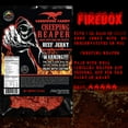 thumbnail image 2 of LOLJerky Firebox - YYF14 Jerky Sampler Box Carnivore Jerky, Mango Habanero, Burnout, Volcanic Jalapeño and Sweet Picante Carolina Reaper Jerky Ghost Pepper Jerky Gift Box (Firebox - 5 Bag), 2 of 3